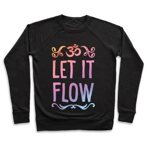 LET IT FLOW YOGA CREWNECK SWEATSHIRT - alanabud