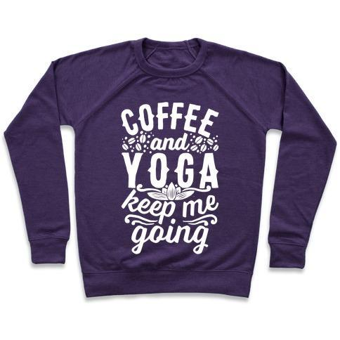 YOGA KEEP ME GOING CREWNECK SWEATSHIRT