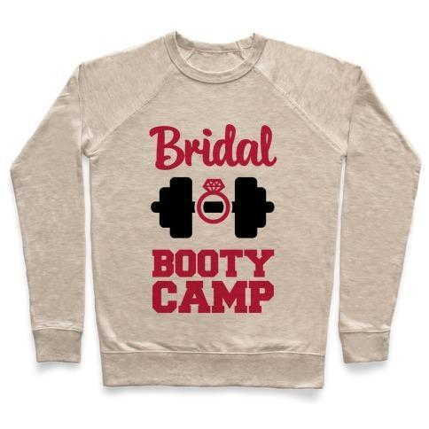 BRIDAL BOOTY CAMP CREWNECK SWEATSHIRT - alanabud