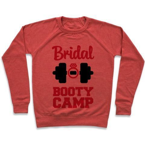 BRIDAL BOOTY CAMP CREWNECK SWEATSHIRT - alanabud