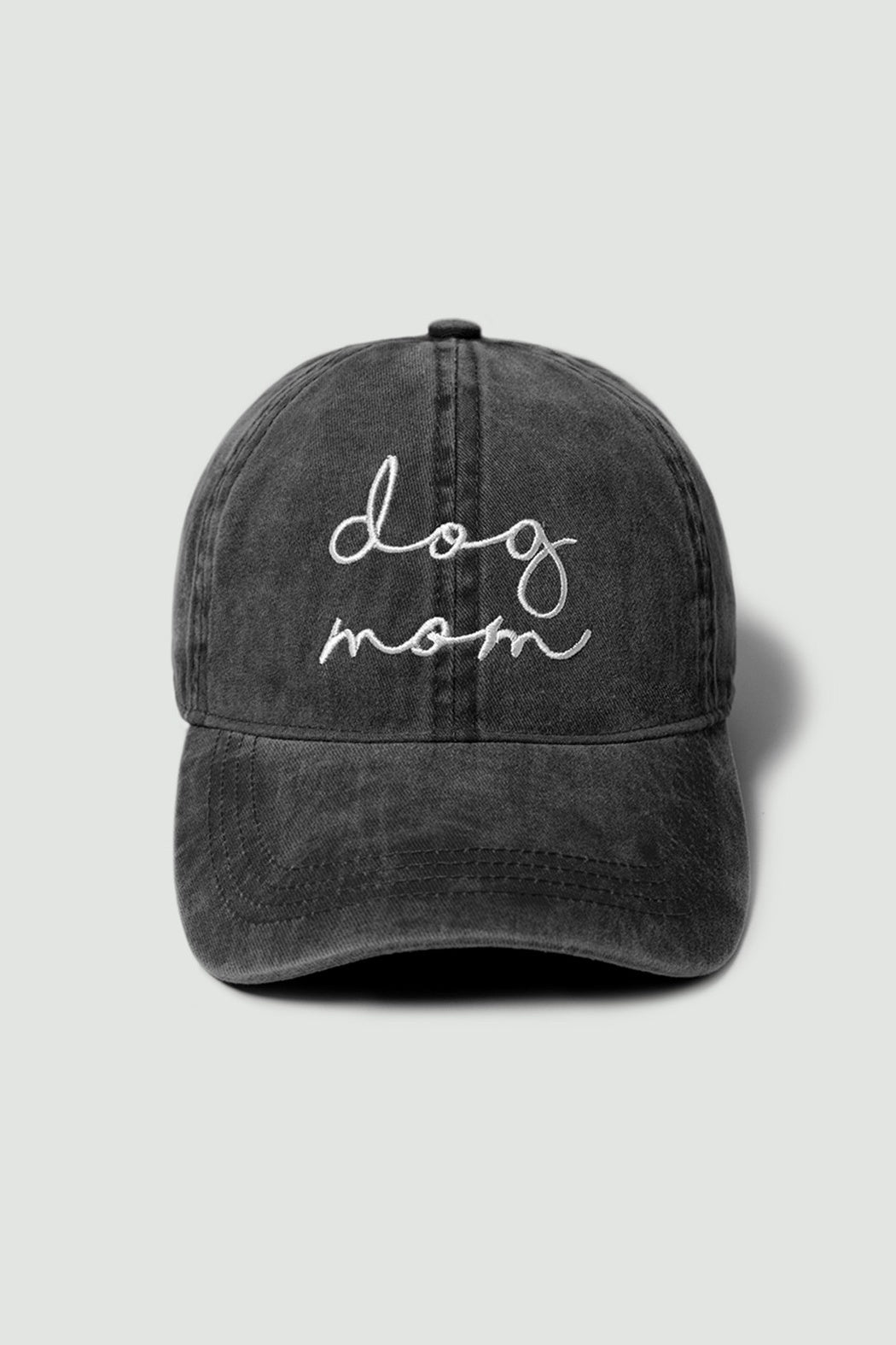 Embroidered Dog Mom Baseball Cap - alanabud